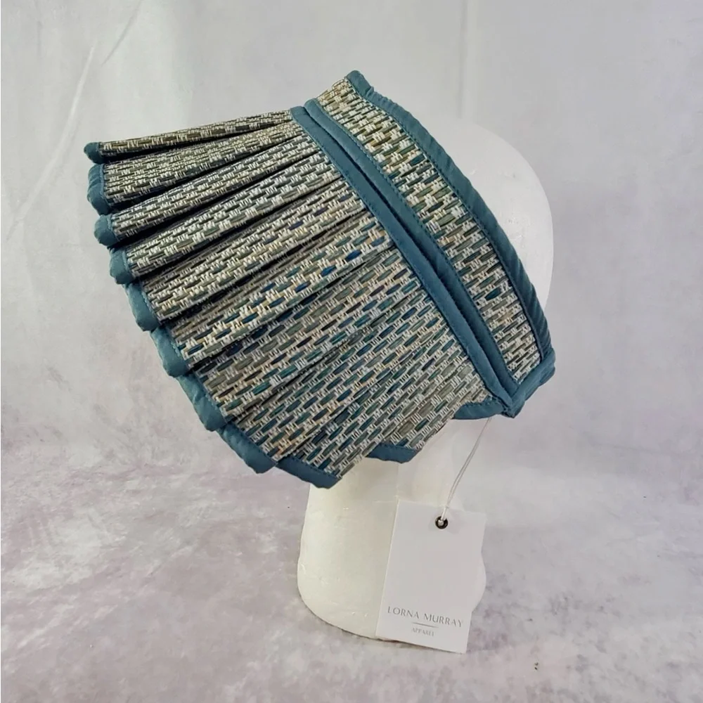 Lorna Murray Visor Medium NWT Packable Cannes Teal - Picture 4 of 7